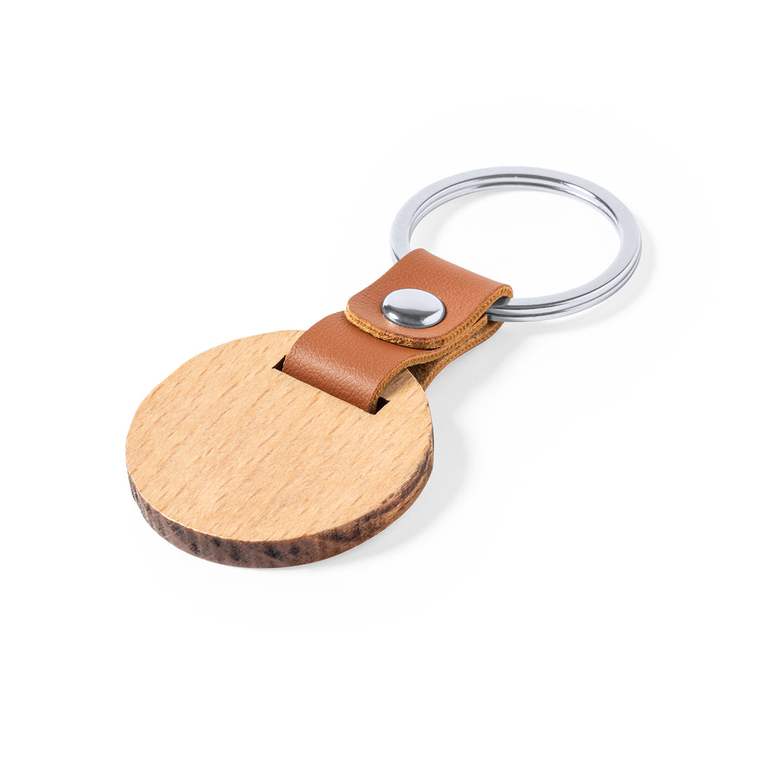 Porte clé en bois a personnalisé