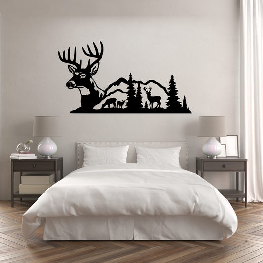 decor cerf